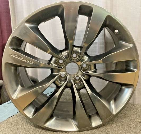 CHRYSLER 1PA57TRMAB 20" ALUMINUM STR WHEEL RIM, '10-'15 DODGE CHARGER/CHALLENGER