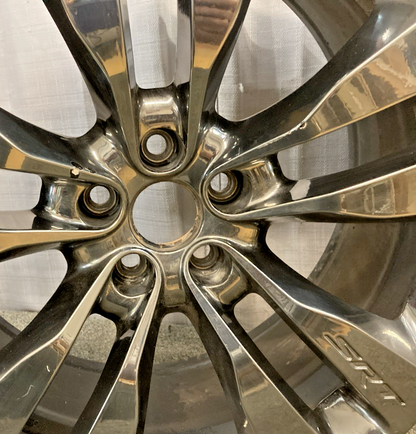 CHRYSLER 1PA57TRMAB 20" ALUMINUM STR WHEEL RIM, '10-'15 DODGE CHARGER/CHALLENGER