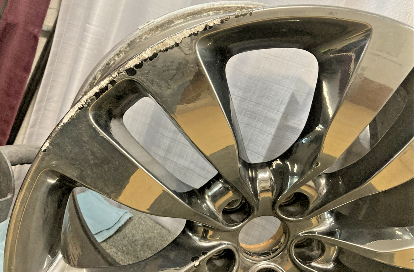 CHRYSLER 1PA57TRMAB 20" ALUMINUM STR WHEEL RIM, '10-'15 DODGE CHARGER/CHALLENGER