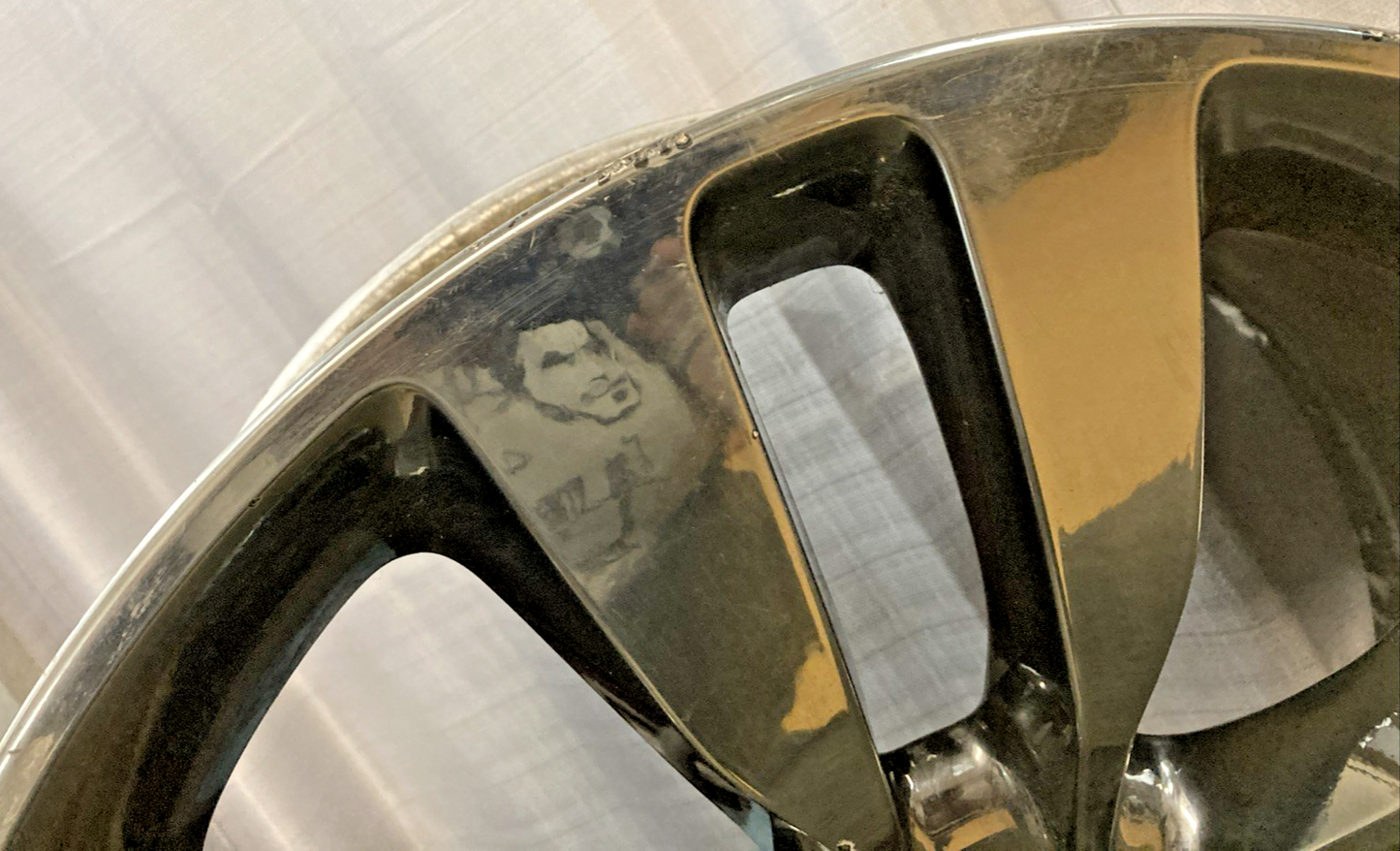 CHRYSLER 1PA57TRMAB 20" ALUMINUM STR WHEEL RIM, '10-'15 DODGE CHARGER/CHALLENGER