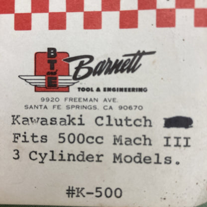 NEW GENUINE BARNETT K-500 CLUTCH PLATE FITS KAWASAKI 500CC