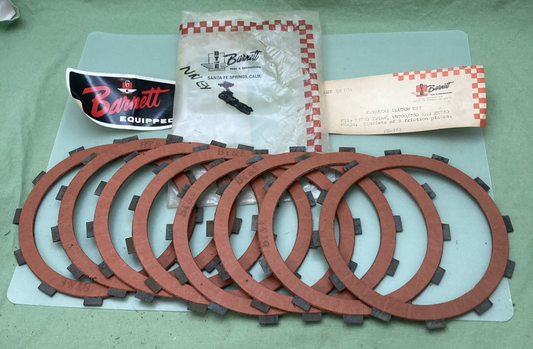 NEW GENUINE BARNETT K-752 CLUTCH PLATE KIT WITH 8 PLATES FITS KAWASAKI