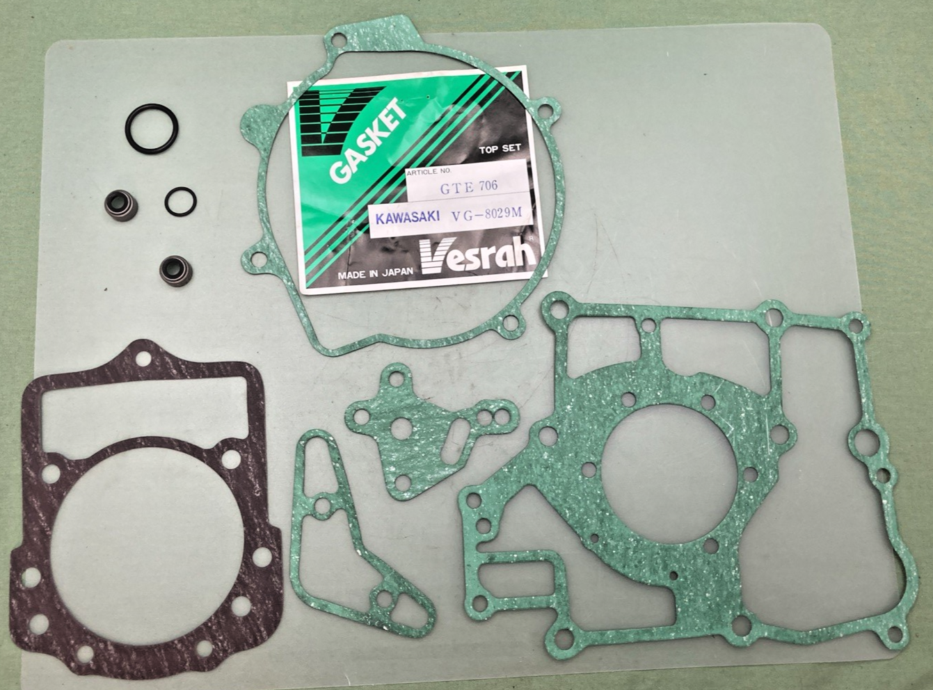 NEW GENUINE VESRAH VG-8029M GASKET SET