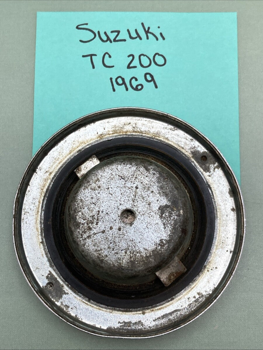 GENUINE SUZUKI TC200 Gas Tank Cap 1969