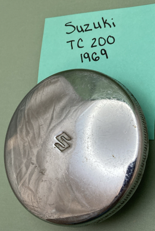 GENUINE SUZUKI TC200 Gas Tank Cap 1969