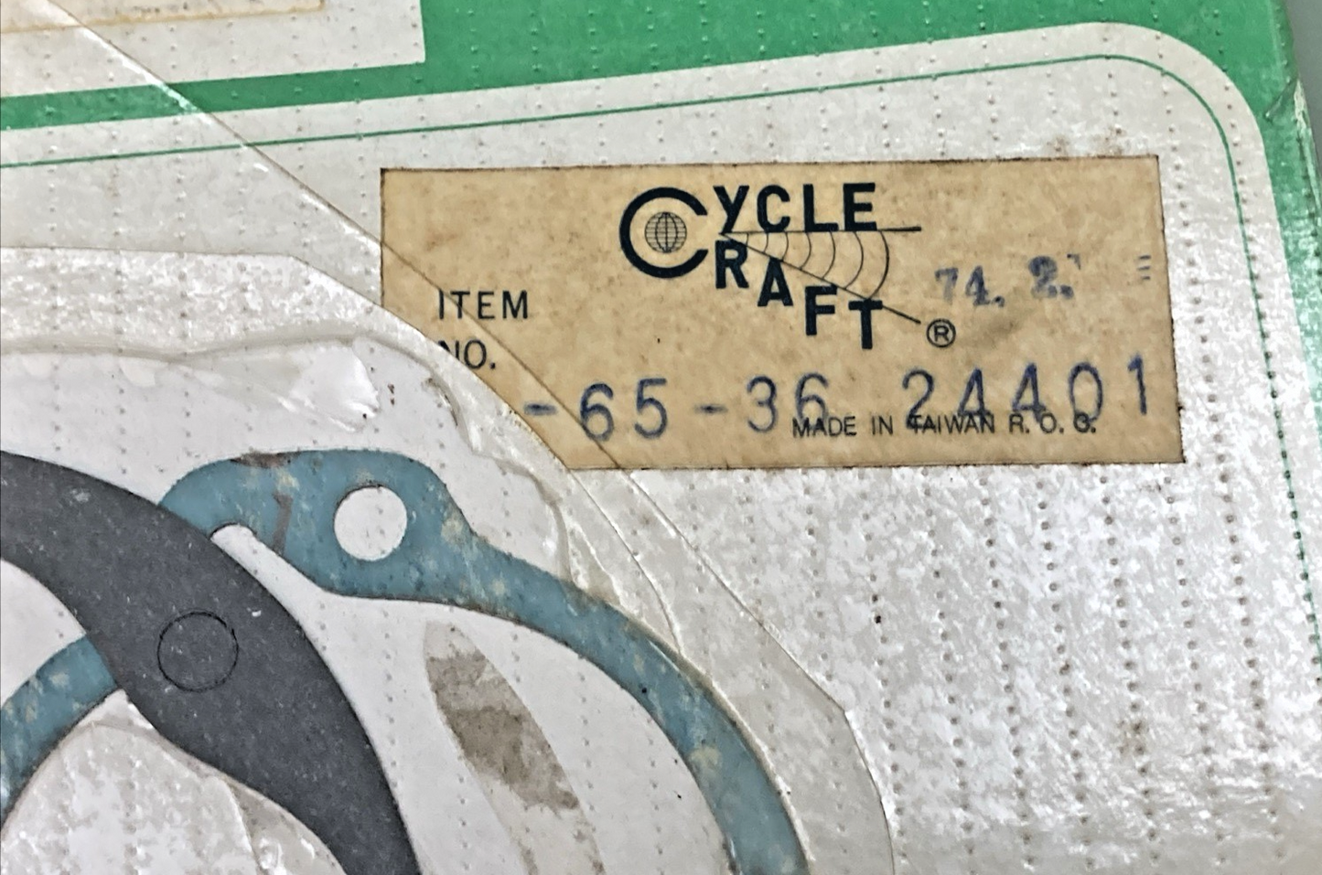 NEW GENUINE CYCLE CRAFT 33-65-36-24401 GASKET SET