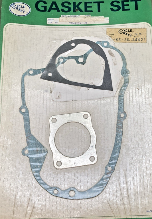 NEW GENUINE CYCLE CRAFT 33-65-36-24401 GASKET SET
