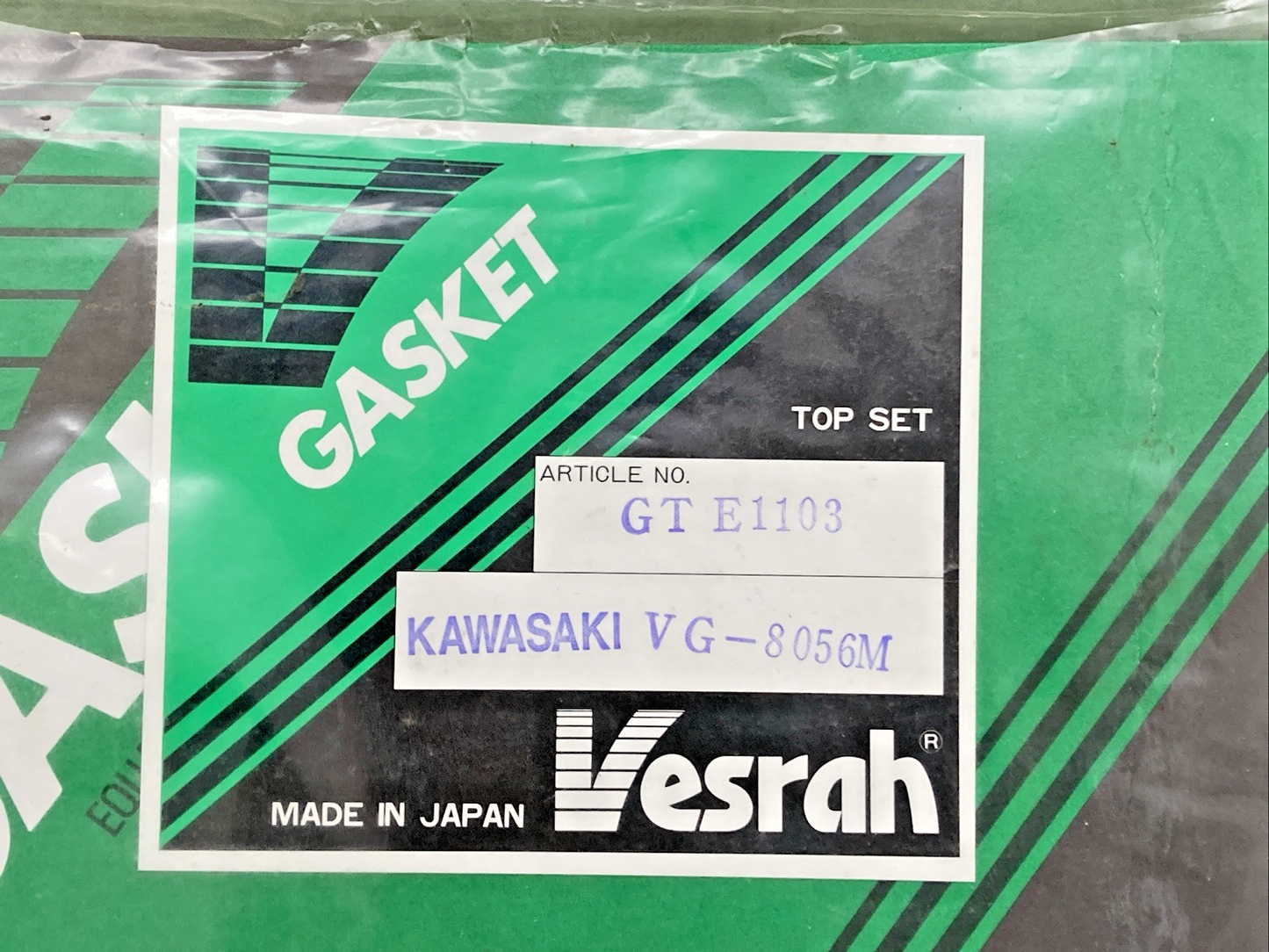NEW GENUINE VESRAH VG-8056M GASKET SET