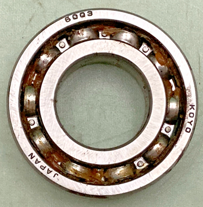 QTY 2 NEW GENUINE Koyo 6003 Ball Bearing