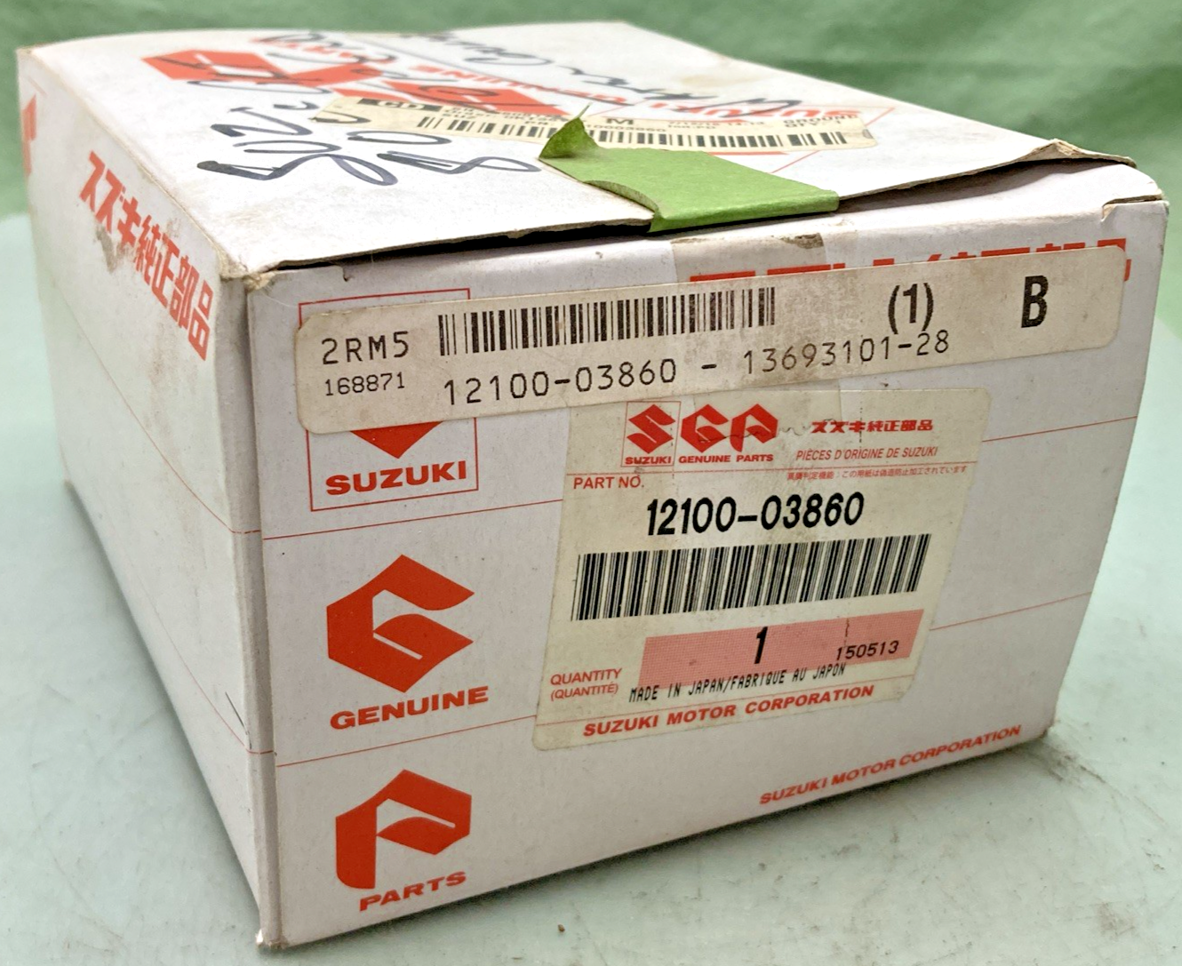 NEW GENUINE SUZUKI 12100-03860 TOP END ENGINE KIT INCOMPLETE KIT