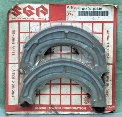 NEW GENUINE SUZUKI 64400-02830 BRAKE SHOE SET