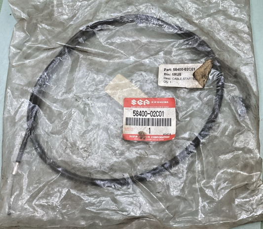 NEW GENUINE SUZUKI 58400-02C01 STARTER CABLE