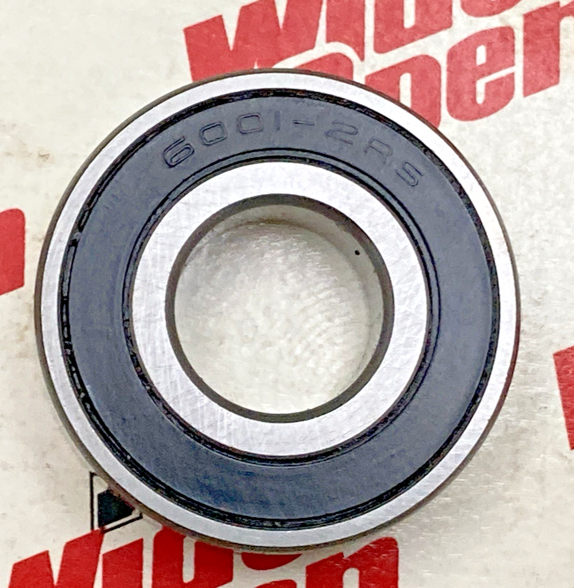 QTY 2 NEW GENUINE WIDE OPEN 6001-2RS Ball Bearing