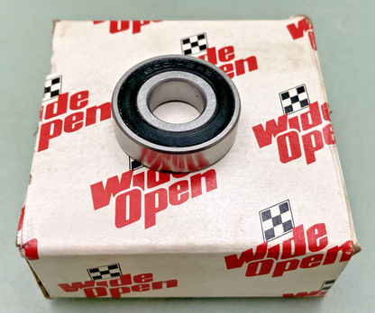 QTY 2 NEW GENUINE WIDE OPEN 6001-2RS Ball Bearing