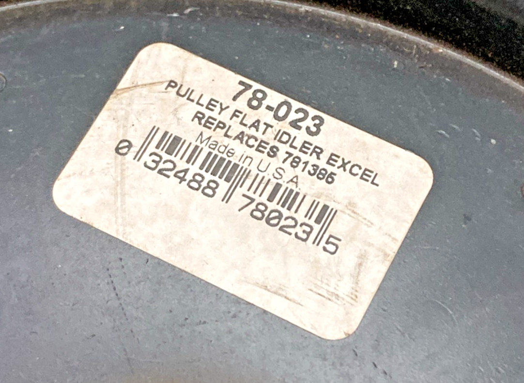 NEW REPLACES OREGON 78-023 PULLEY FLAT IDLER EXCEL