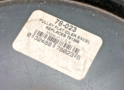 NEW REPLACES OREGON 78-023 PULLEY FLAT IDLER EXCEL