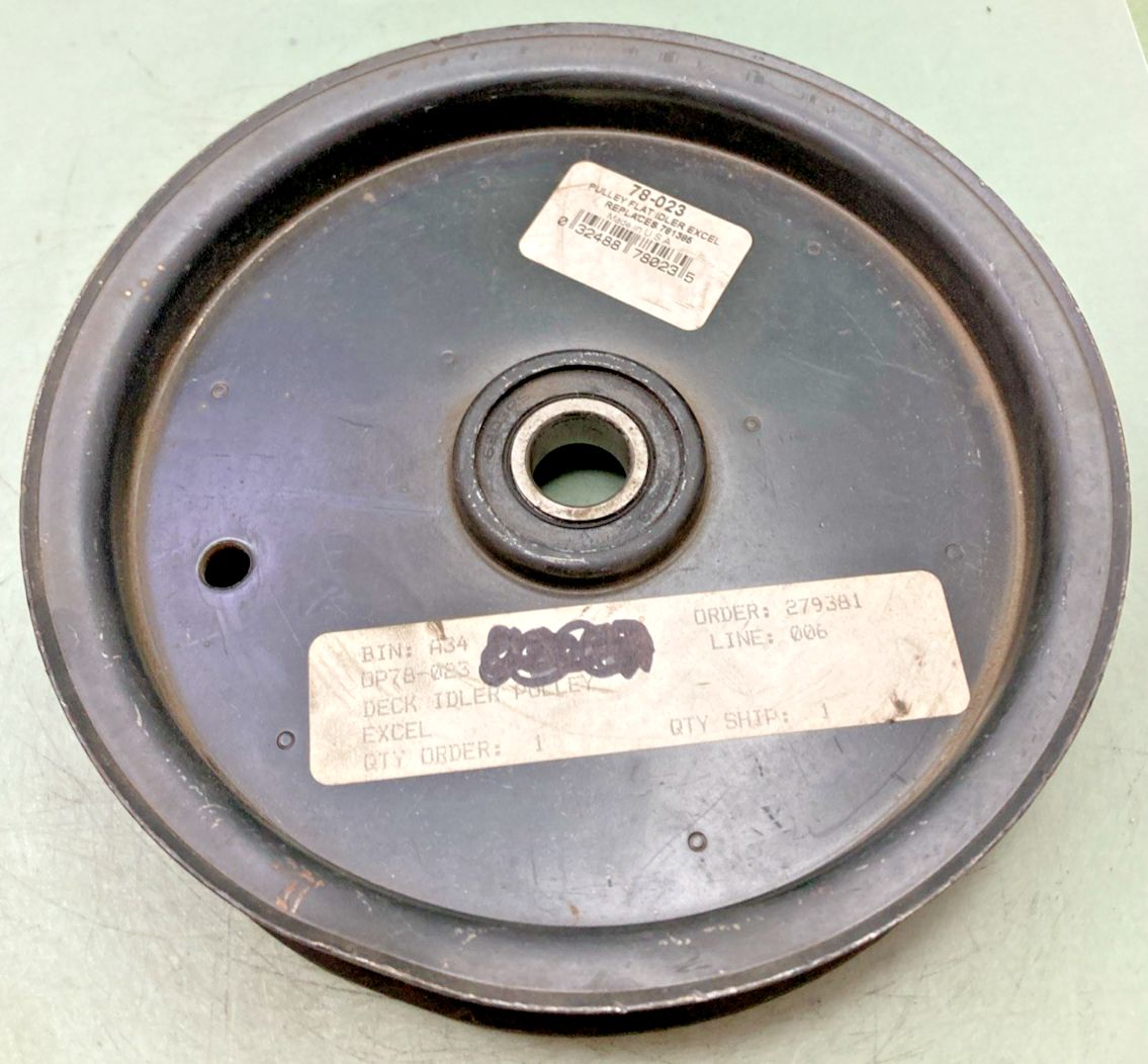 NEW REPLACES OREGON 78-023 PULLEY FLAT IDLER EXCEL