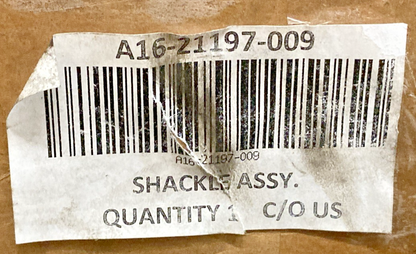NEW GENUINE FREIGHTLINER A16-21197-009 SPRING HANGER BRACKET ASSEMBLY RH