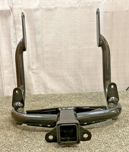 NEW GENUINE KHROME WERKS 3902-0067 RECEIVER TRAILER HITCH BLACK, W/OUT REAR RAIL