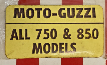 NEW GENUINE BEST GASKET CYCLE DIVISION GASKET SET FOR ALL 750 & 850 MOTO-GUZZI