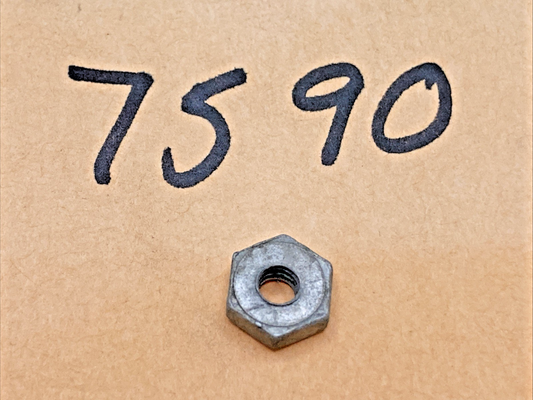 QTY 25 NEW REPLACES HARLEY-DAVIDSON 7590 HEX NUT