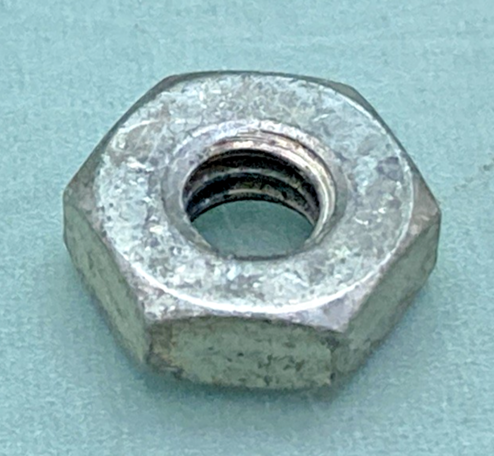 QTY 10 NEW GENUINE HARLEY-DAVIDSON 7654 HEX NUT