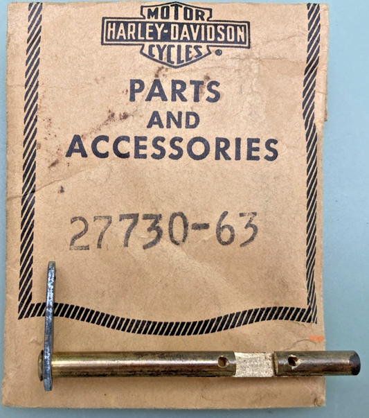 NEW GENUINE HARLEY DAVIDSON 27730-63 CHOKE SHAFT WITH LEVER