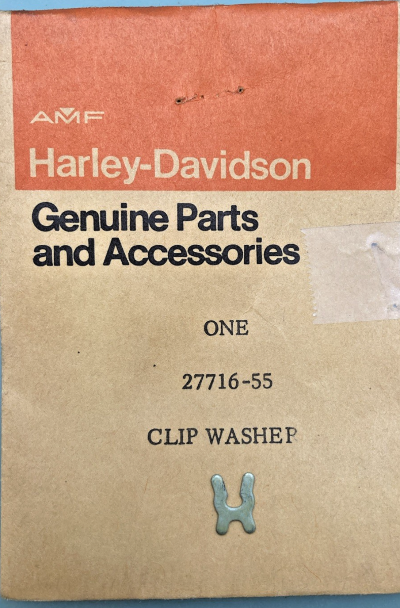 NEW GENUINE HARLEY DAVIDSON 27716-55 CLIP WASHER