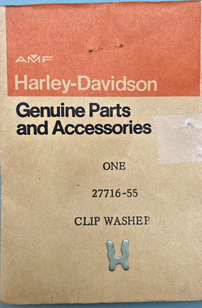 NEW GENUINE HARLEY DAVIDSON 27716-55 CLIP WASHER