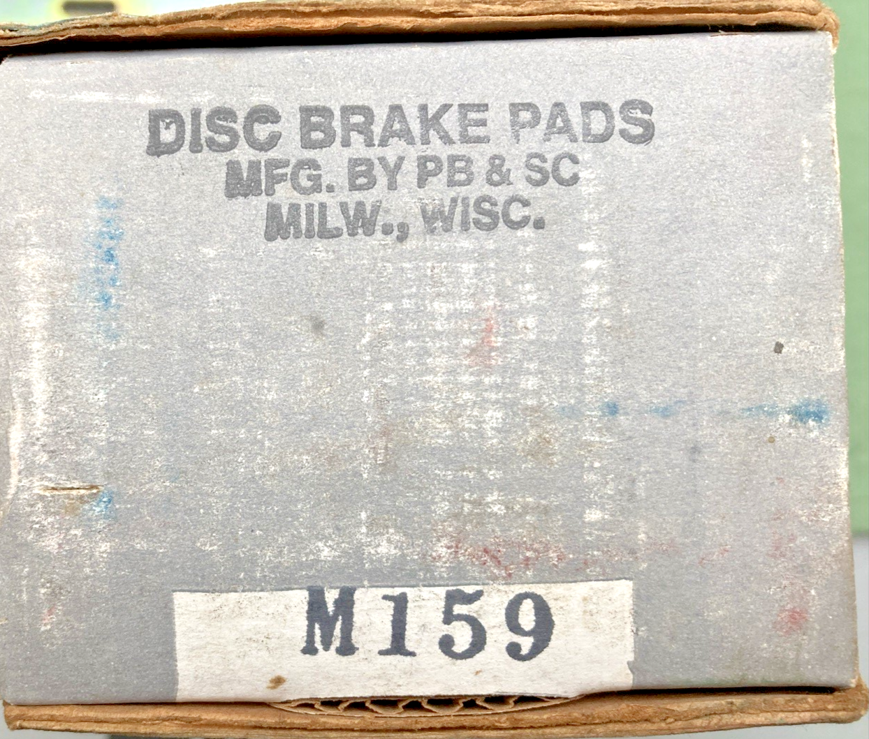 NEW GENUINE PB & SC M159 DIS BRAKE PADS