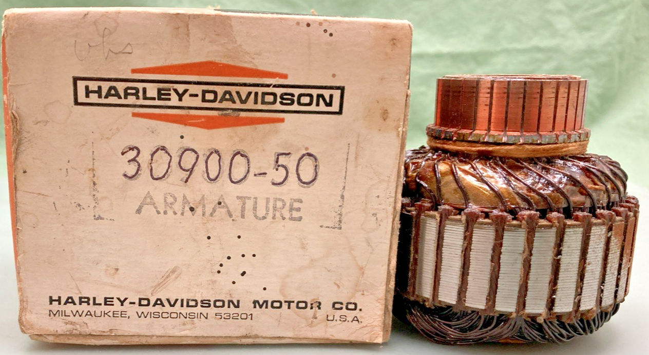 NEW GENUINE HARLEY DAVIDSON 30900-50 GENERATOR ARMATURE