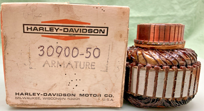 NEW GENUINE HARLEY DAVIDSON 30900-50 GENERATOR ARMATURE