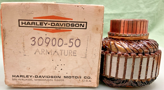 NEW GENUINE HARLEY DAVIDSON 30900-50 GENERATOR ARMATURE