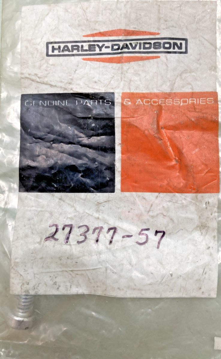 NEW GENUINE HARLEY DAVIDSON 27377-57 SCREW CARBURETOR DRAIN PLUG