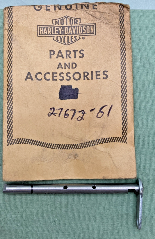 NEW GENUINE HARLEY DAVIDSON 27672-61THROTTLE SHAFT & LEVER