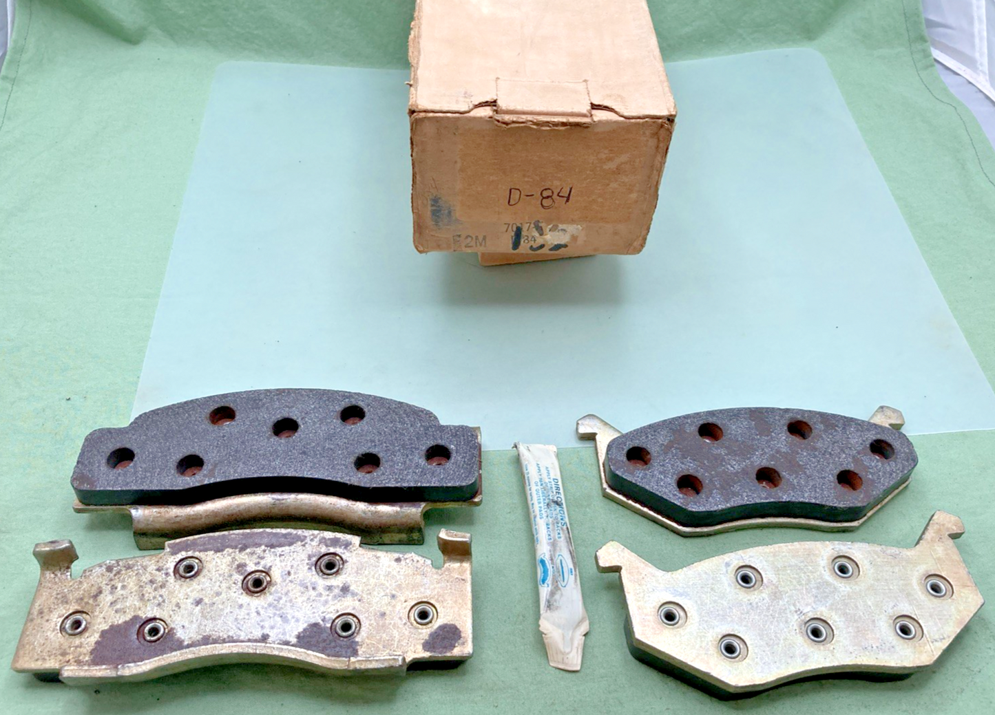 NEW MERICAPOWERSPORTS D-84 DISC BRAKE PADS