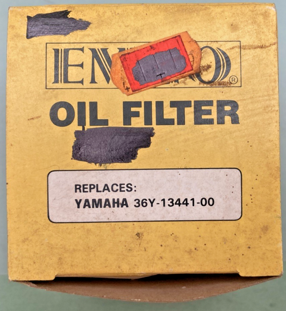 QTY 2 NEW GENUINE EMGO 10-28420 OIL FILTER, REPLACES YAMAHA 36Y-13441-00
