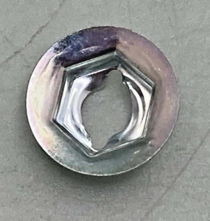 QTY 3 NEW GENUINE V-TWIN 12-0575 MOUNT NUTS