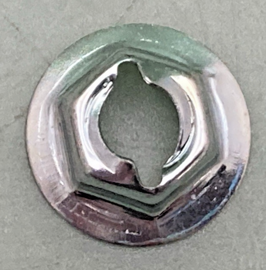 QTY 3 NEW GENUINE V-TWIN 12-0575 MOUNT NUTS