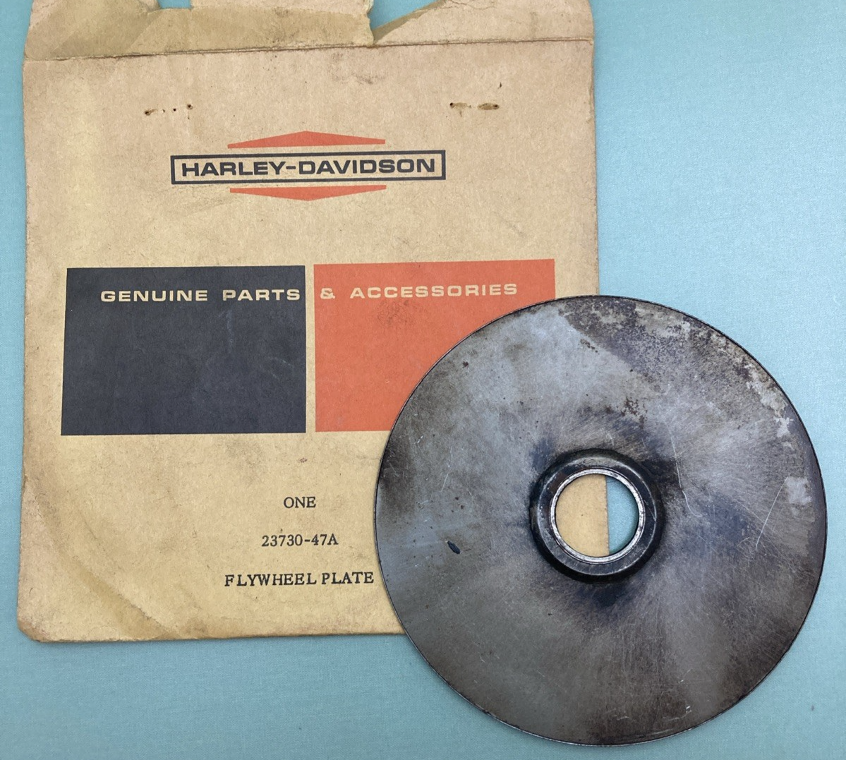 GENUINE HARLEY DAVIDSON 23730-47A Plate, flywheel