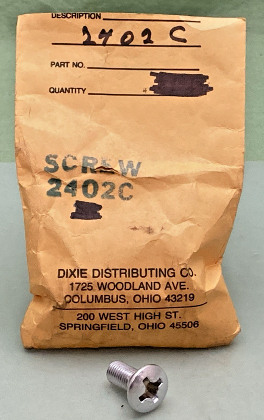 NEW REPLACES HARLEY-DAVIDSON 2402C Panhead Shovelhead Screw