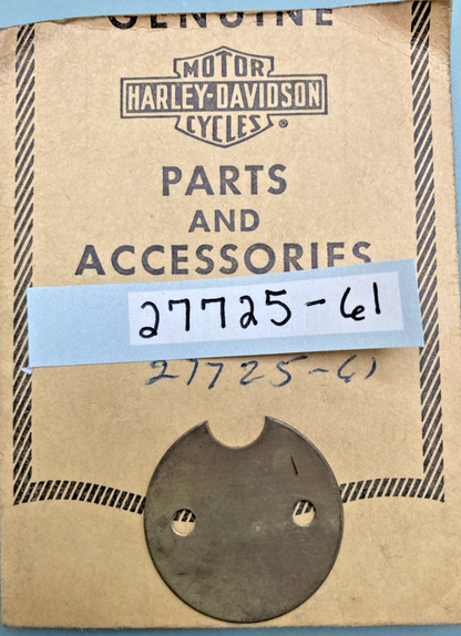 NEW GENUINE HARLEY DAVIDSON 27725-61 CARBURETOR THROTTLE CHOKE DISC