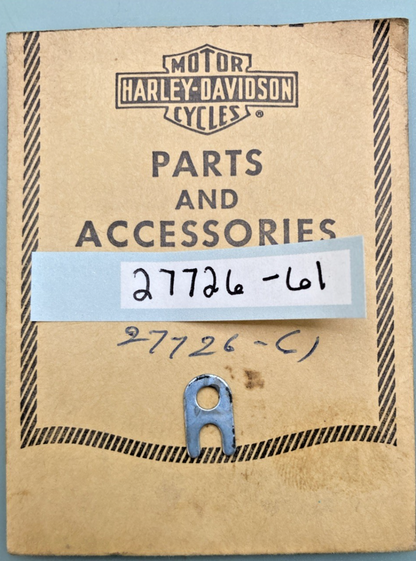 NEW GENUINE HARLEY DAVIDSON 27726-61 CLIP, THROTTLE SHAFT RETAINER