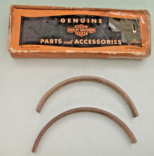 NEW GENUINE HARLEY-DAVIDSON 4114-31 SET BRAKE LINING, RIVETS