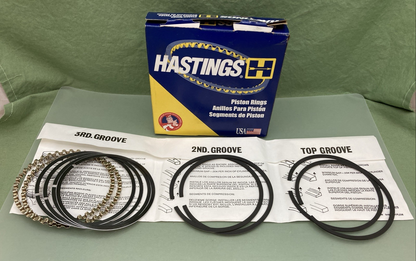 NEW GENUINE HASTINGS 2M6127020 RING SET 2 CYL FOR HARLEY DAVIDSON DS-1340SVL 020