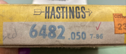 NEW GENUINE HASTINGS 6482050 PISTON RING SET HARLEY DAVIDSON