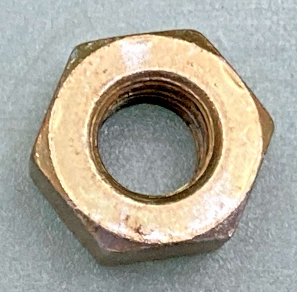 QTY 10 NEW REPLACES HARLEY-DAVIDSON 7676 HEX NUT