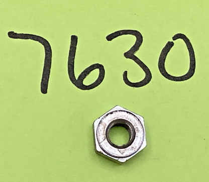 QTY 5 NEW REPLACES HARLEY-DAVIDSON 7630 Nut, 10-32 x 3/16" x 3/8" hex