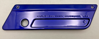 NEW GENUINE HARLEY-DAVIDSON 91999-10 Right Saddlebag Latch Cover CANDY 91999-10D