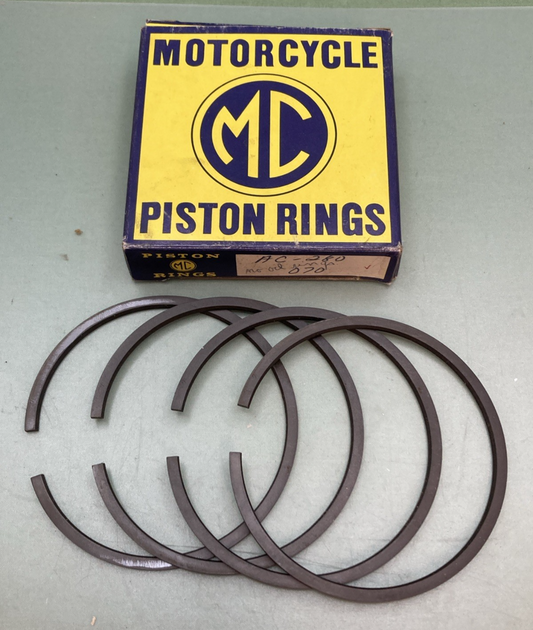 NEW GENUINE MC AC-280.070 PISTON RING SET HARLEY DAVIDSON P11227R.070